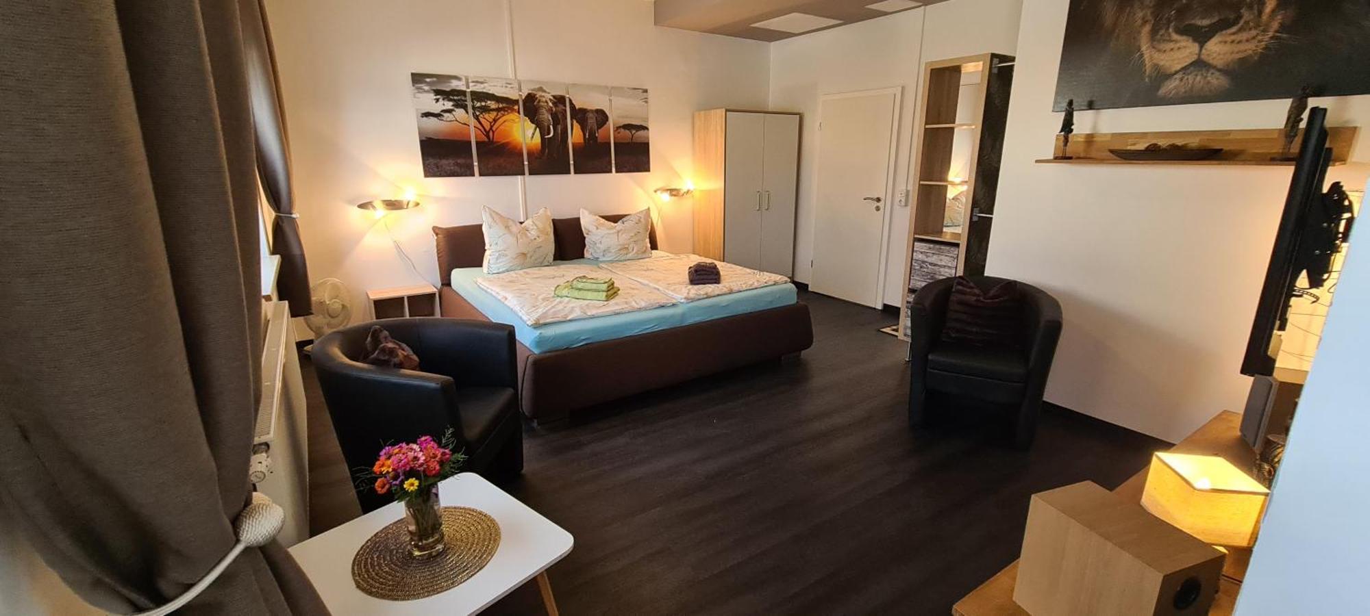 Gaesteappartements "Purefitness" Am Elberadweg In Tangermünde Szoba fotó