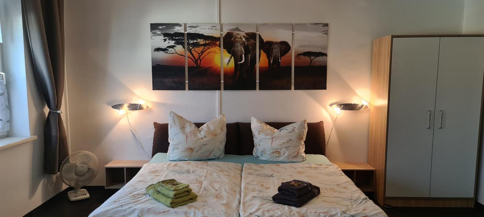 Gaesteappartements "Purefitness" Am Elberadweg In Tangermünde Szoba fotó
